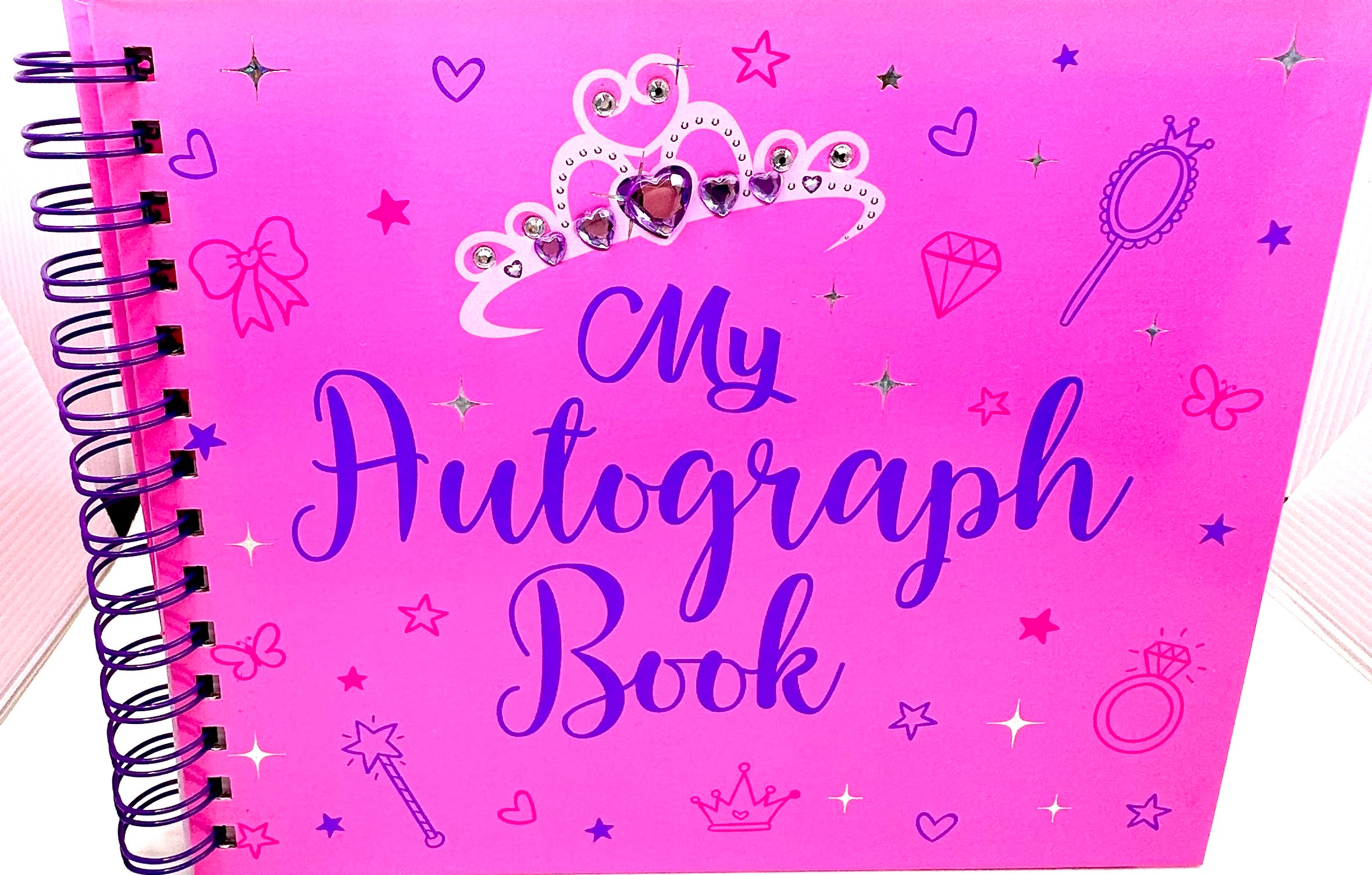Princess Girl Autograph Book