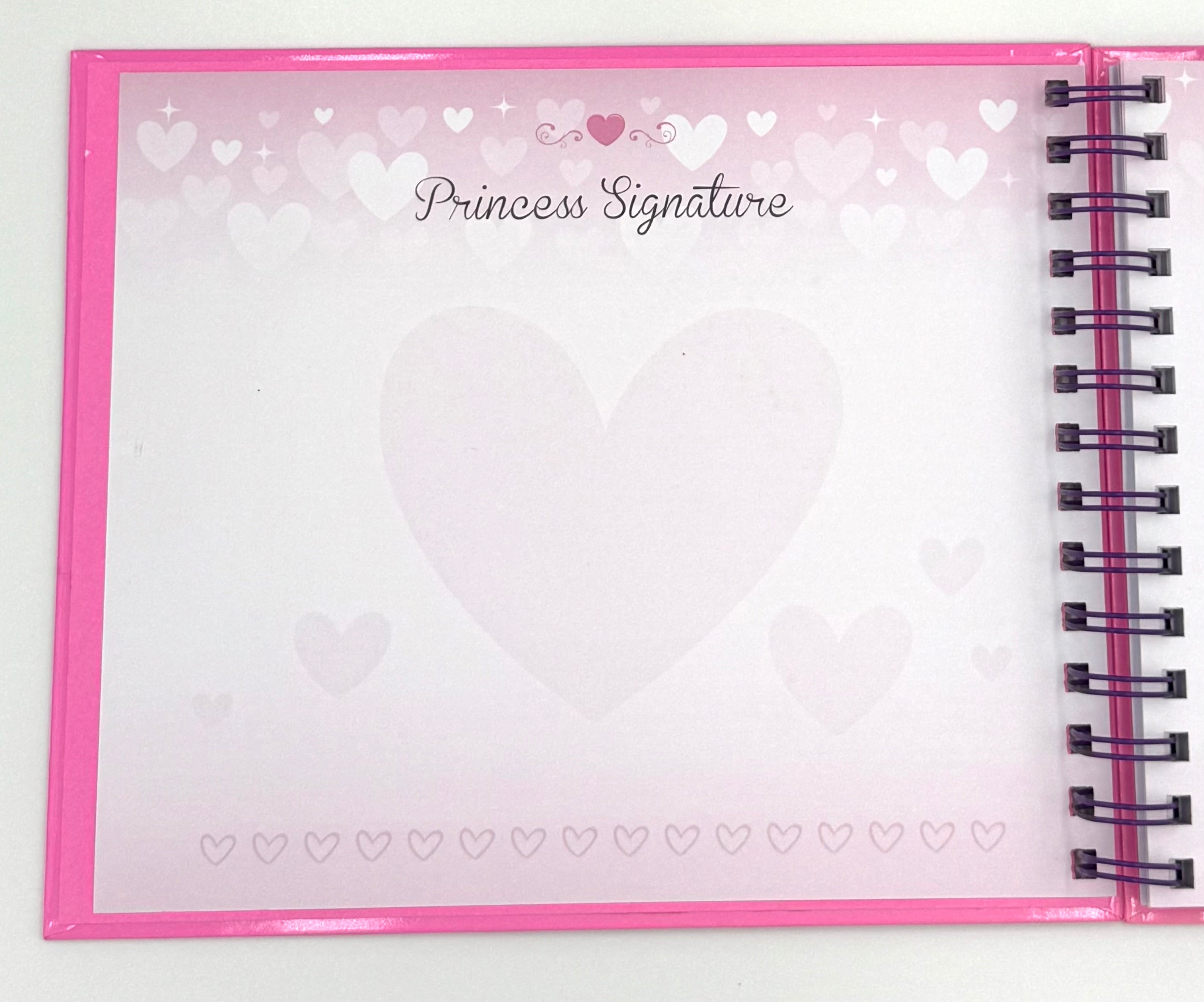 Autograph Book- Princess