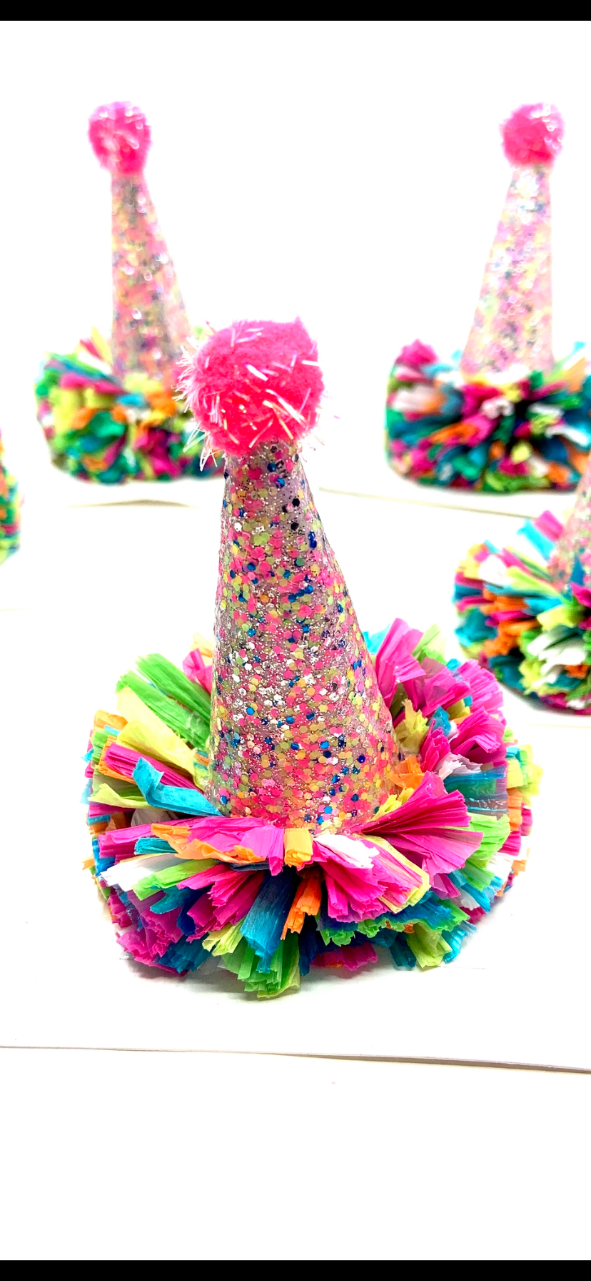 Happy Party Hat Hair Clip