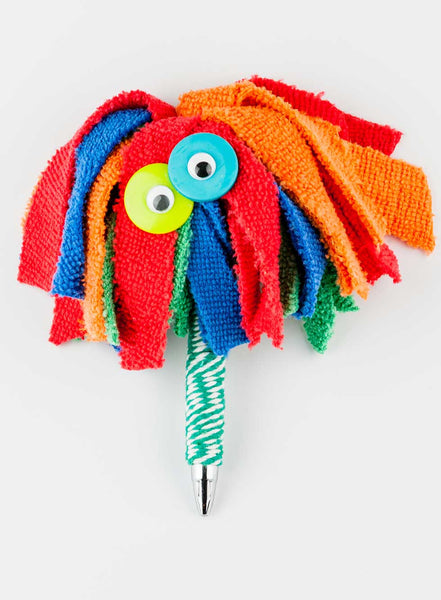 HappyHappy Everything Handmade Mircofiber Cloth Car Wash Monster Pen